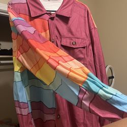 Men’s XXL Colorful Shirt