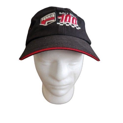 Vintage Ferris Salt City 100 Race Hat Black Adj Embroidered Hat Luna Pier Cap