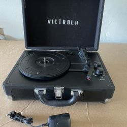 Victrola Vinyl Player And Bluetooth With AC Adapter $25 Firm On Price
