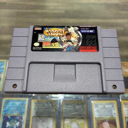 Harvest Moon SNES Cartridge