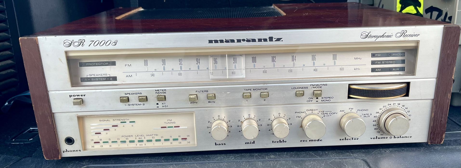 vintage marantz stereo receiver sr 7000g