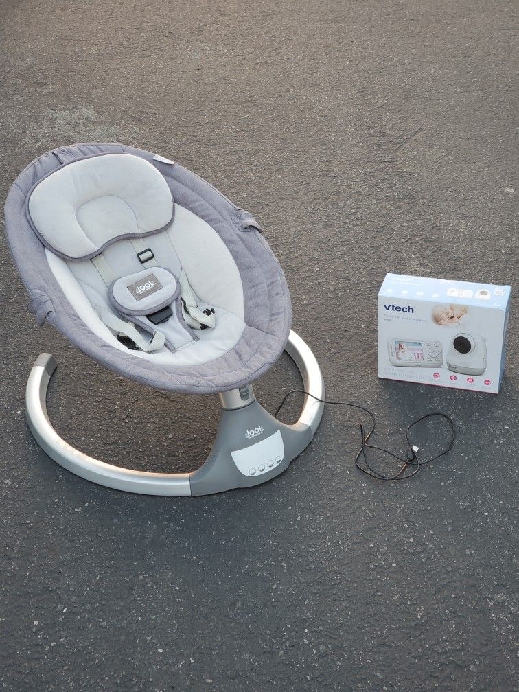 Vtech Pan & Tilt Video Monitor Vm3261 Baby Monitor + Jool BABY Nova Swing