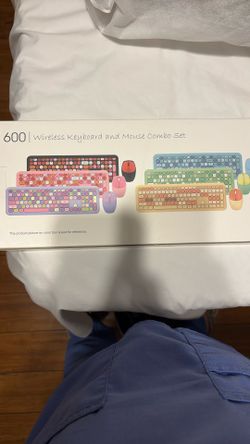  Wireless Keyboard And Mouse Combo Set 