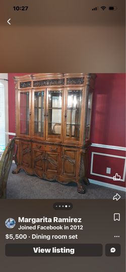 Dining room set 8 chairs
