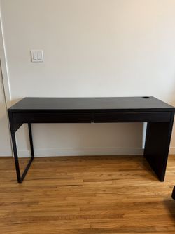 IKEA MICKE Black-Brown Desk