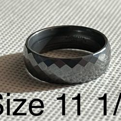 Tungsten Carbide Men’s Ring