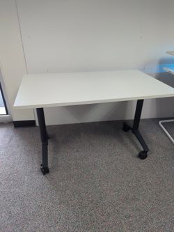 Folding Mobile Desk/Table – White – UNOPENED BOX $150 OBO