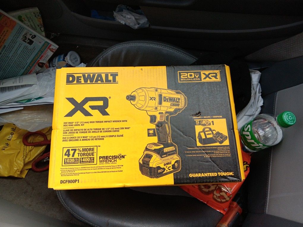 20v High Torque 1/2" Impact Gun