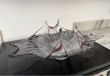 Glass center piece from Italy