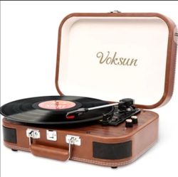 Record, Vinyl,Lp Player with Speakers