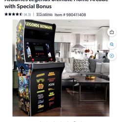  AtGames Legends Ultimate Home Arcade with Special Bonus