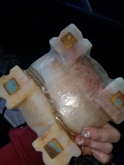 Vintage jade ashtray or jewelry holder ect