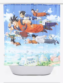 Dragon Ball Z Shower Curtain