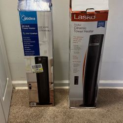 2 Tower Heaters 