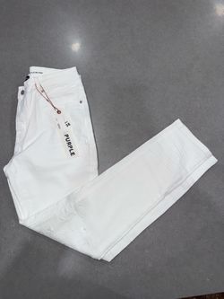 Purple Brand White Jeans Size 36