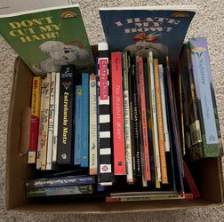 Box of children’s Books