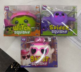 Crazy Fun Halloween Squishy Toys Set of 3