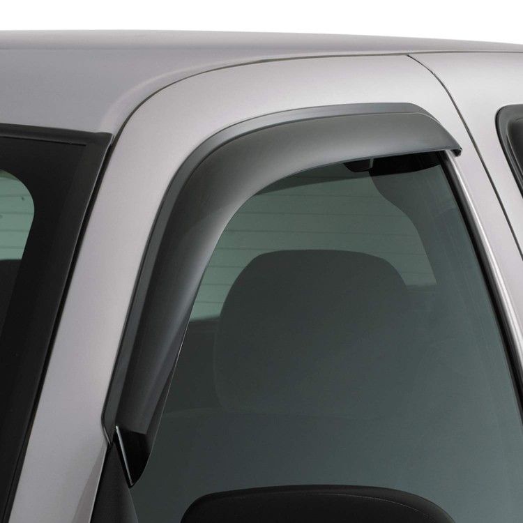 Auto Ventshade [AVS] In-Channel Ventvisor / Rain Guards | Smoke, 2 Pc | 192455 | Fits 1 Chevy Express/GMC Savana 1500, 1 Express & Sav