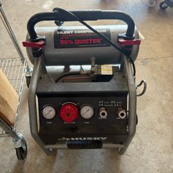 Husky 4.5 Gallon Silent Air Compressor