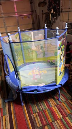 Bluey  trampoline