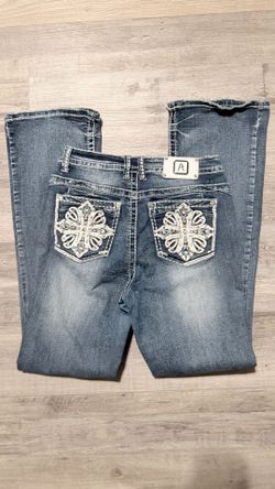 Answer Me low rise bootcut jeans