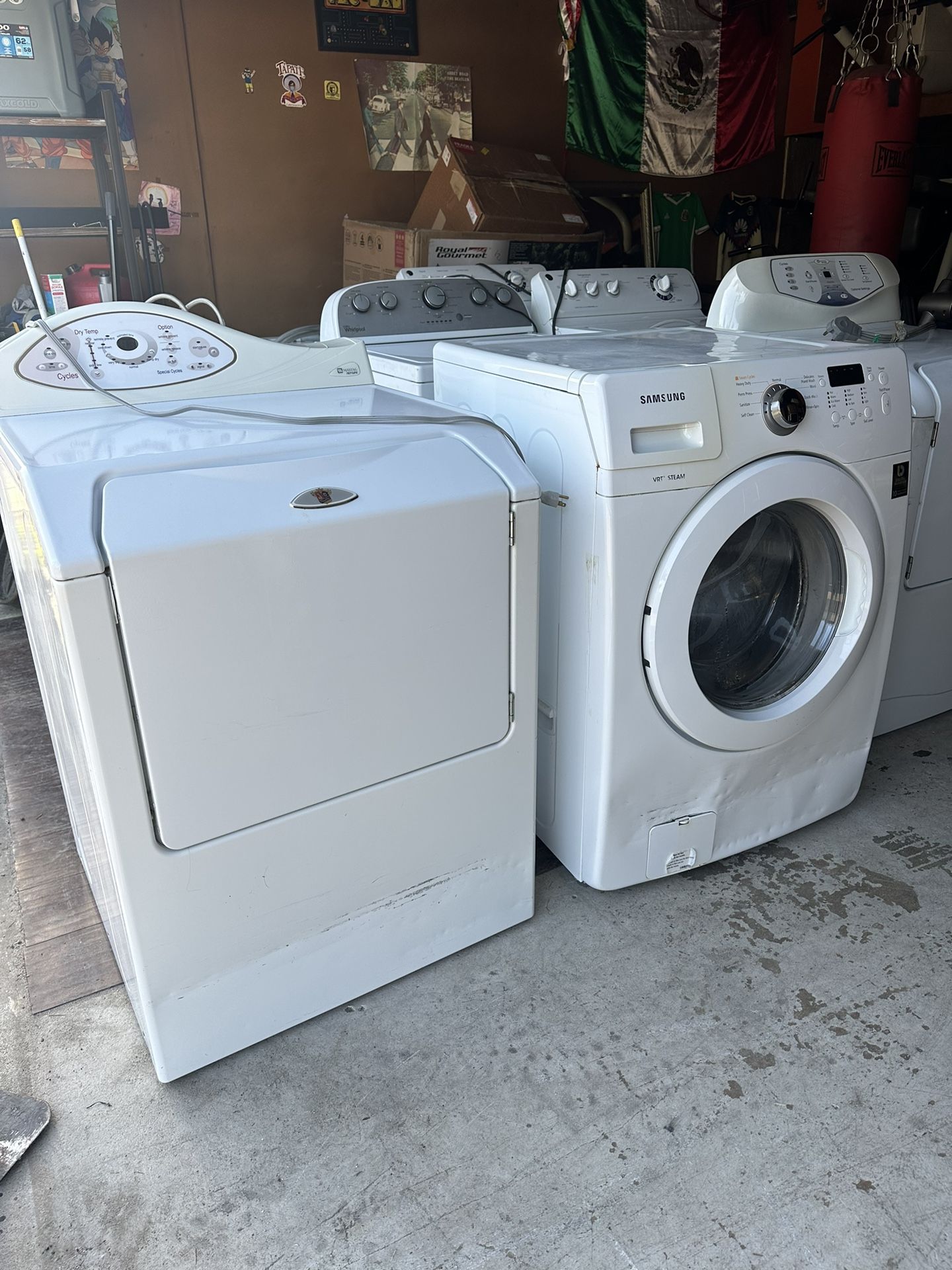 Washer And Gas Dryer 