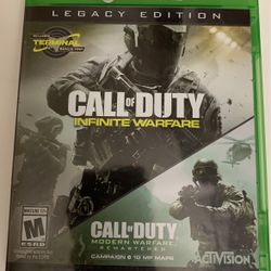 Xbox One Call Of Duty Infinity Warfare Legacy Edition With Modern Warfare Game
