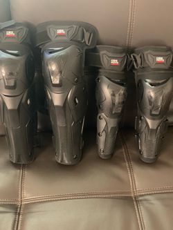 Kemimoto Motorcycle Knee and Elbow Pads Set