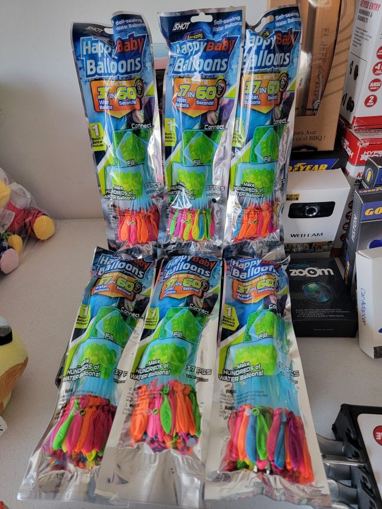 New Water Balloons $1 Each Pack