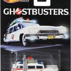 Hot Wheels 2020 Retro Real Riders Ghostbusters ECTO-1 Die-Cast Vehicle