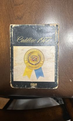 Vintage 8 Track Tape:  Cadillac 1977  Seventy-fifth Anniversary 8 Track