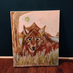 Wolf Painting