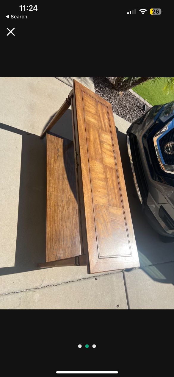 Wooden Console/Living Room Table 