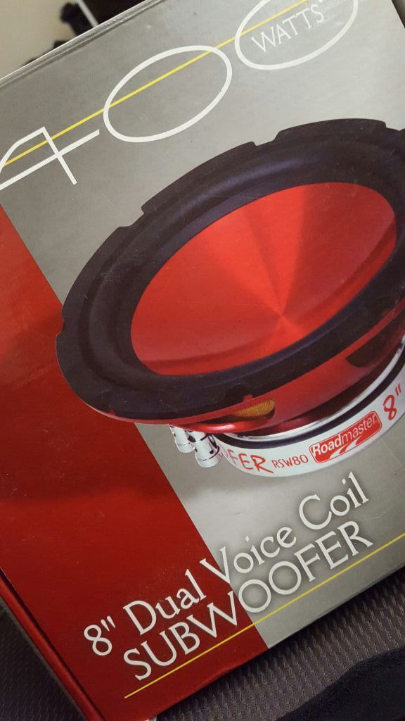 8" DUAL VOICE COIL SUBWOOFER