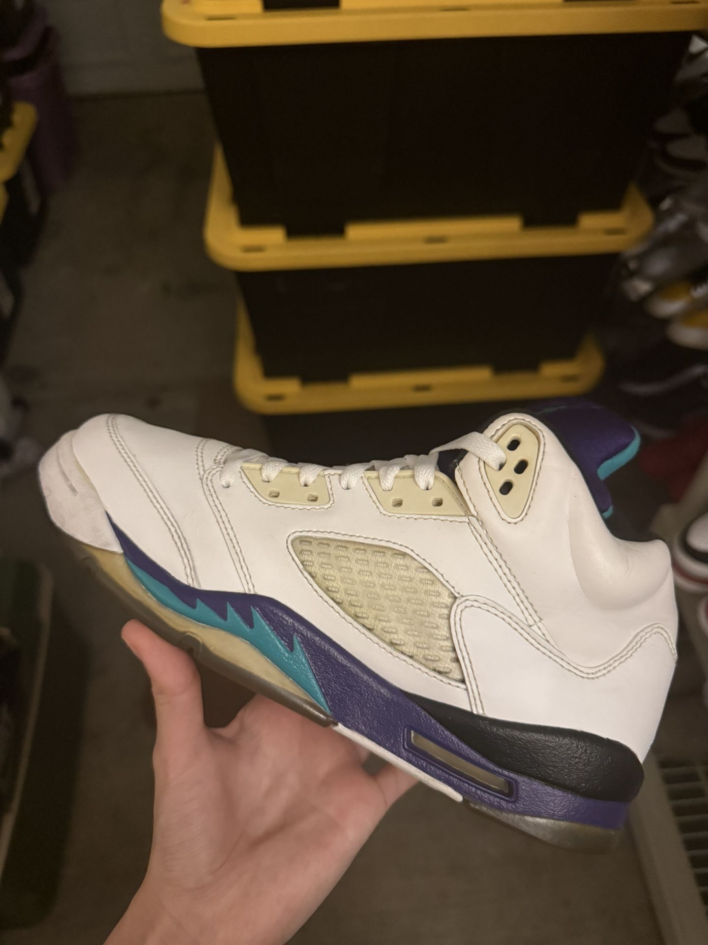 Air Jordan 5 Retro Grape 2025 Size 7 youth