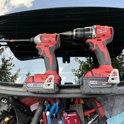 Brushless Milwaukee M18 Drills 