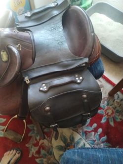15" Handcrafted Australian Stockmans Saddle Toowoomba Australia