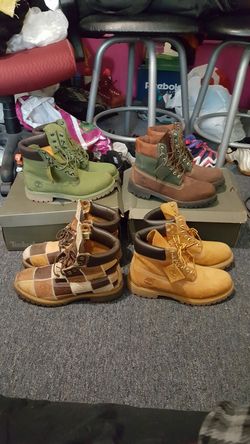 Timberland boots %110 AUTHENTIC sizes 8-9