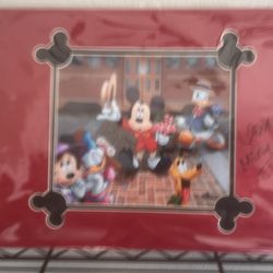 Disney Signed Pic