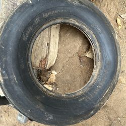 2 Tractor Front Tires New Size 5,00-12 Both For 60 Dls 