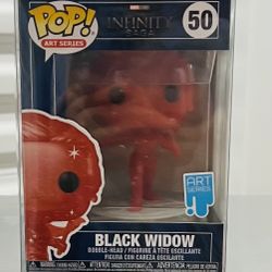 BLACK WIDOW (RED ART SERIES FUNKO POP
