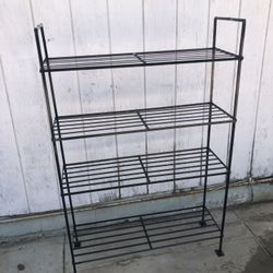 Very Sturdy Handmade Metal (steel) 4-tier Plant Stand