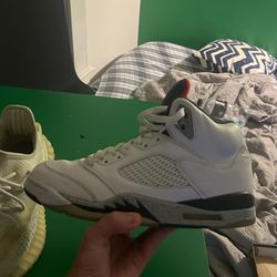 Jordan 5 White Cements 