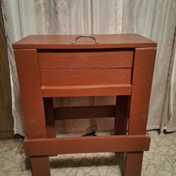 Homemade Wooden Chest 
