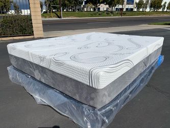 Cal king organic cool gel memory foam mattress!*!*!