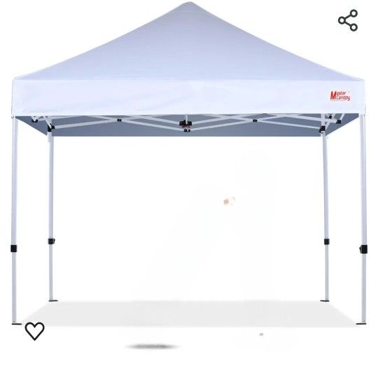 MASTERCANOPY Pop Up Canopy Tent Commercial Grade 10x10 Instant Shelter