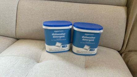 AMAZON  Two Basics Dish Water Detergent  (85 count)