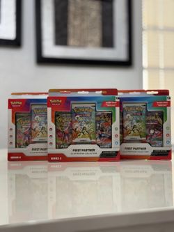 Pokemon First Partner Illustration Collection Series 2 (3x)