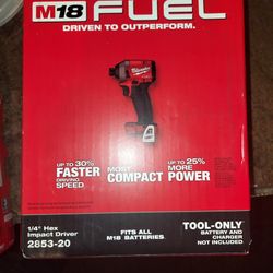 Milwaukee M18 1/4 Hex Impact Driver
