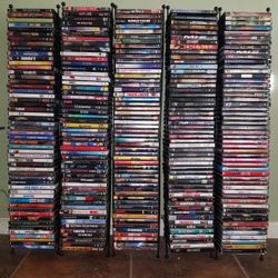 DVD Collection and Stands 250